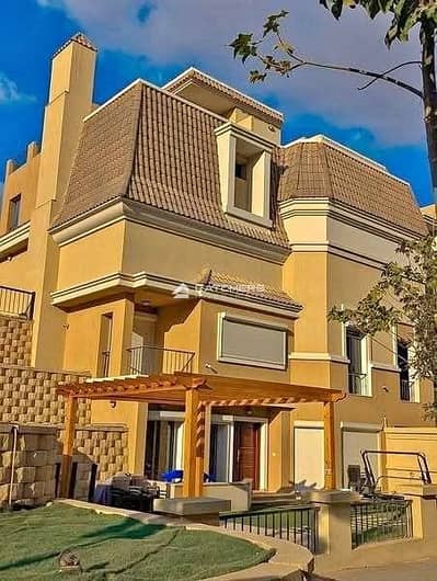 اس فيلا للبيع في كمبوند سراي في قلب المستقبل ستي بالقرب من مدينتي بخصم كاش 50% | Mostakbal City | القاهره الجديده | Sarai