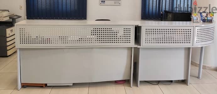 set of office reception