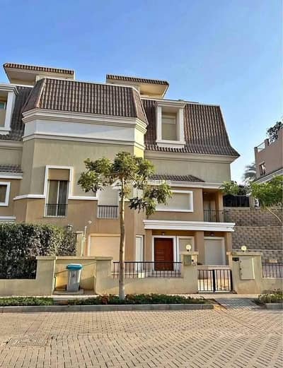 50% خصم على كاش  S Villa   امام مدينتي مباشرة في كمبوند سراي sarai علي طريق السويس المستقبل سيتي