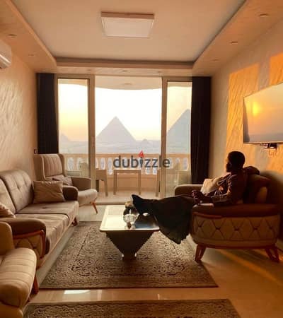 بيتك علي فيو الاهرامات مبني و جاهز للمعاينه بأستثمار يومي 150 دولار استديو للبيع كمبوند فيو الاهرامات و المتحف
