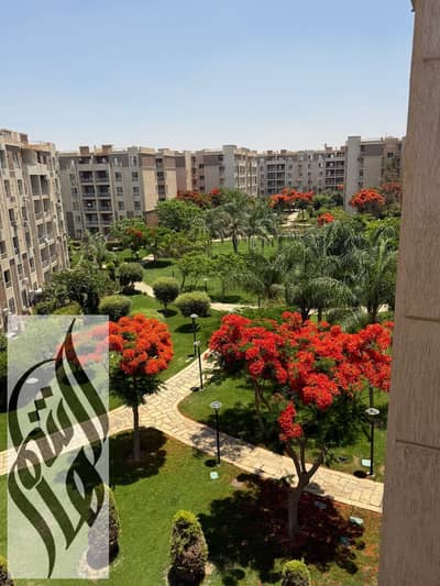 69 SQM apartment for sale in Madinaty B7, corner unit, wide garden view, ultra super lux finishing, next to services.