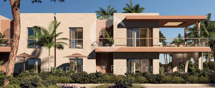 Chalet Fully Finished & Acs For Sale Ramla By Marakez with Direct Sea View At A prime Location with Instalment