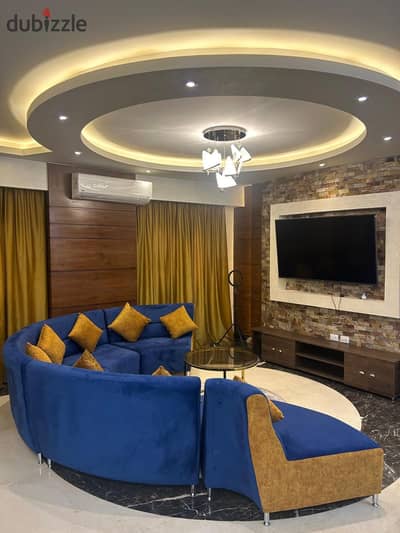 Furnished Apartment for Rent in El Banafseg Villas 10 – New Cairo   Prime location in El Banafseg Villas 10  Area: 250 SQM