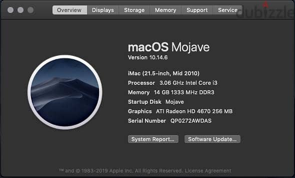 iMac 21.5 2010 1
