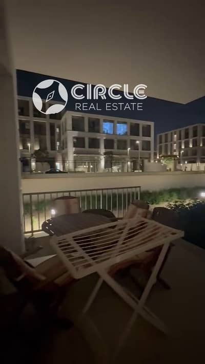 Ground Floor Apartment 190m² Furnished with Garden & Pool View and Private Garden in a Prime Location near AUC for Rent in Mivida 5th Settlement New C