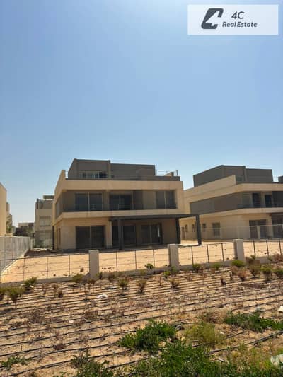 Standalone villa 516m Type C for sale in Palm hills new cairo open view facing north