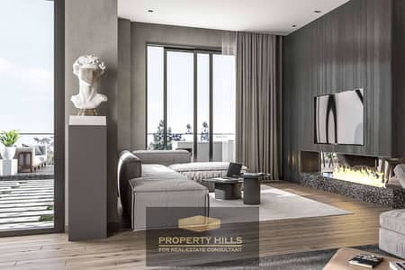 Receive and move in immediately to the fully furnished luxury apartment at an attractive price on Al Wahaat Road in a prestigious compound.