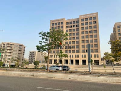 Corner Office For Rent in 2o5-Arkan palm ELsheikh Zayed - 191sqm Fully Finished with AC. S