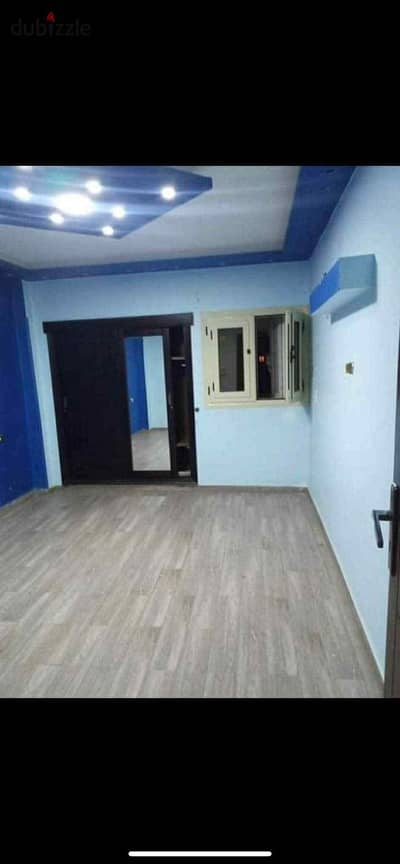 New Law Apartment for Rent in Sheraton Airport behind Radisson Blu Hotel – 105m + private roof – 3 rooms – fourth floor elevator – 20 thousand