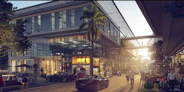 Fully Finished Office for Rent in Golf Central Palm Hills – 100 sqm on the Second Floor with Open View, Prime Location Suitable for Offices, Companies