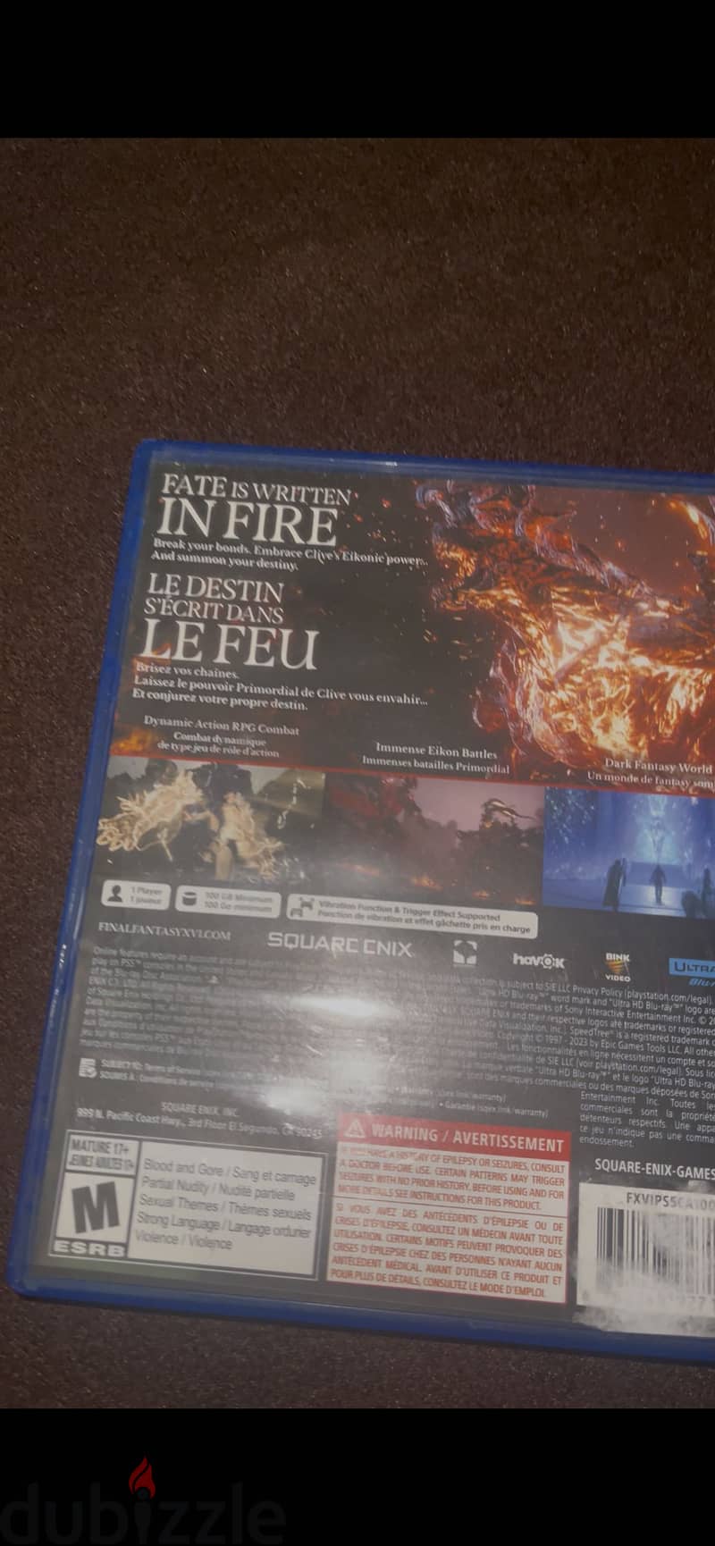 Final Fantasy XVI best condition 1