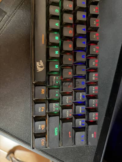 Keyboard red dragon k606r