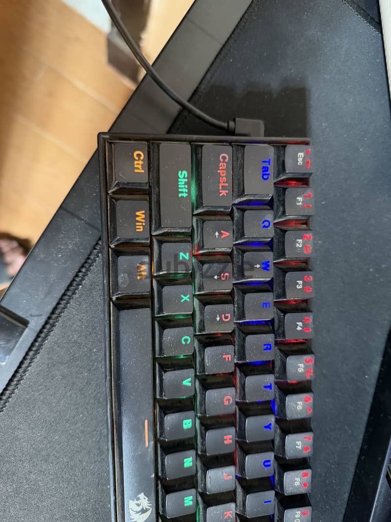 Keyboard red dragon k606r 1