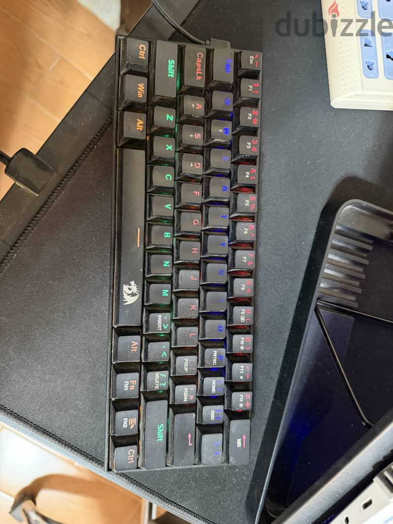 Keyboard red dragon k606r 2