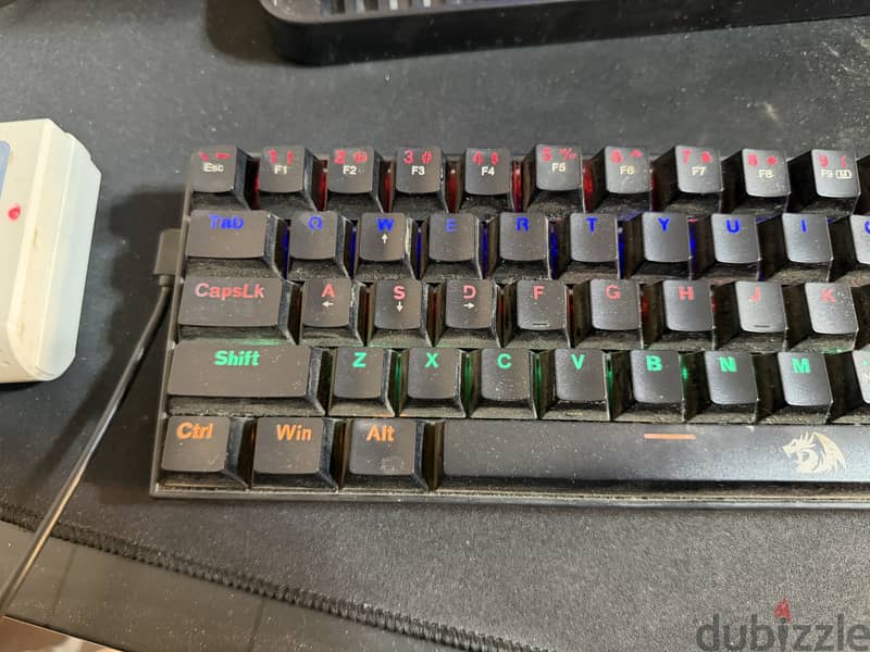 Keyboard red dragon k606r 3