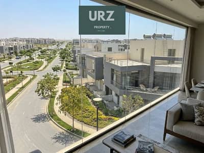 Penthouse apartment with roof for sale in New Cairo, installments up to 12 years or 50% instant discount. Panoramic view opposite the ai