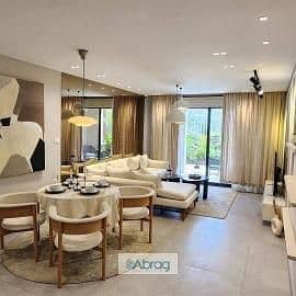 شقة فاخرة للإيجار بتكييفات في كمبوند فيلدج ويست (Village West) - الشيخ زايد
