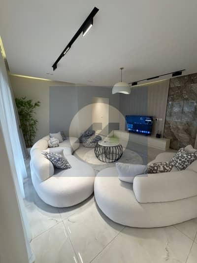 Fully furnished 2-bedroom apartment for rent in Vilet Sky Konduz - New Cairo