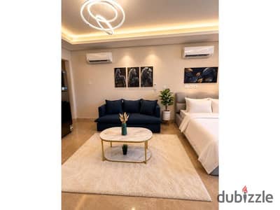 Studio Fully furnished for rent in a prime location in Zed West Compound, Sheikh Zayed