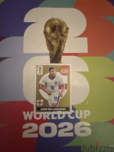 Gold extra panini sticker Jude Bellingham