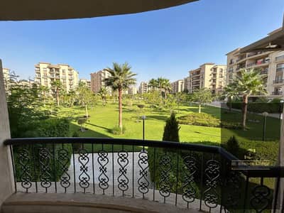 Apartment for rent in Al Rehab, 182 square meters, wide garden view, fully finished to a high standard. Al Rehab City, Cairo