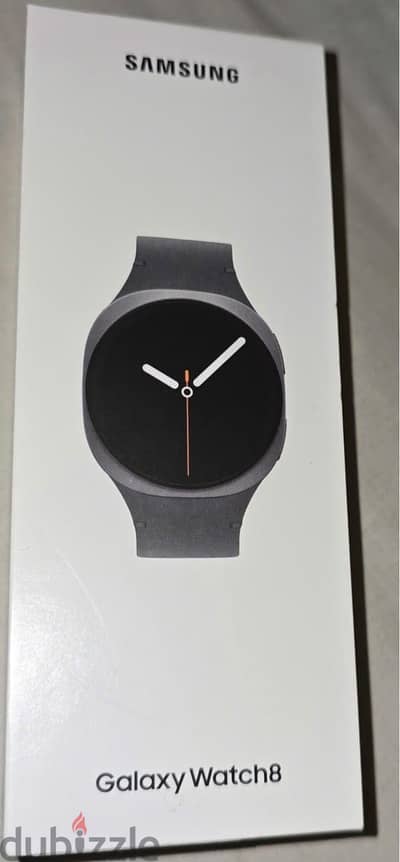 Samsung galqqxy watch 8  44mm  Graphite جديده