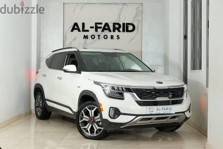 Kia Seltos 2021 اعلي فئة وارد أمريكا دفع رباعي لم ترخص 5,000km