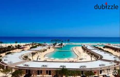شاليه متشطب للبيع في Hacienda Blue بالساحل الشمالي | 3 غرف و3 حمامات | موقع مميز من Palm Hills