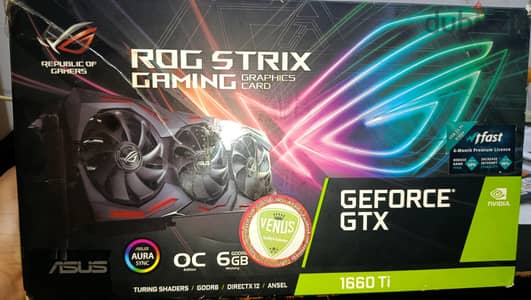 ROG STRIX 1660 TI