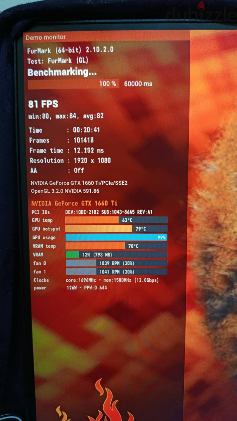 ROG STRIX 1660 TI 5
