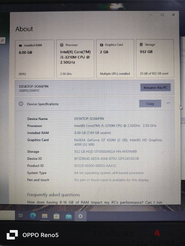 laptop Samsung 4