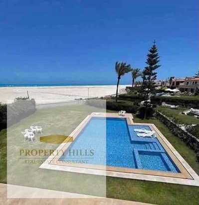 اخر فيلا من امواج seaview متشطبه بالكامل بالاجهزه والمطبخ 409متربالتقسيط علي اطول سنين بدون فوايد في الساحل