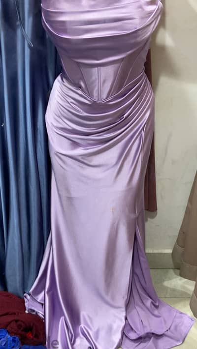 Lavender cup dress