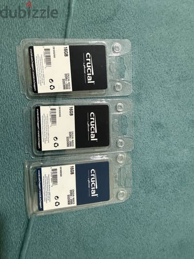 Crucial Ram laptop ddr4 - 2666 New رامات لابتوب كروشال ١٦ زيرررووو