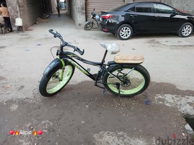 بيع دراجه دبابه مقاس 26