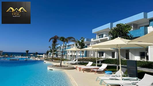 Resale Ground Chalet with Private Garden for Sale in Fouka Bay, Ras El Hekma, North Coast | Fully Finished | 3 Bedrooms | First Lagoon Row | Stunning