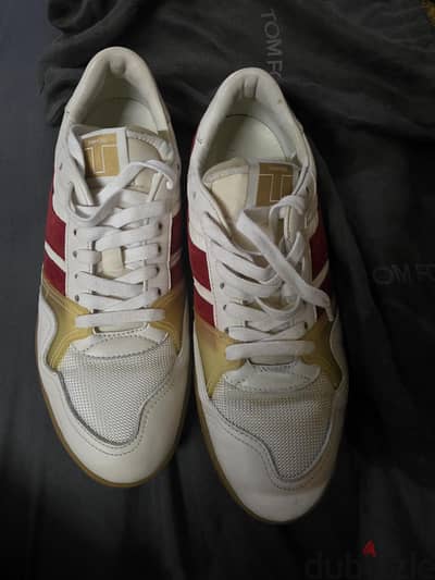 tom ford leather sneakers