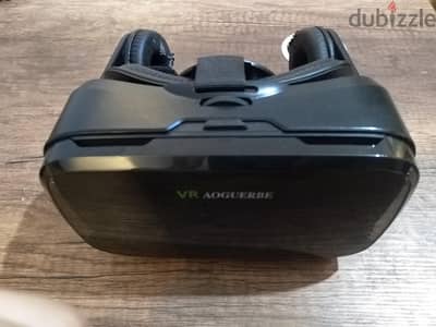 نظارة VR AOGUERBE امريكي اصلي للموبايل + ريموت كنترول + العلبة الاصلية