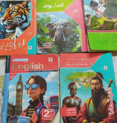 كتب خارجية الصف الثاني الاعدادي
