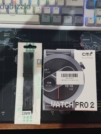 ساعة Nothing CMF pro 2 مستعملة + ستراب مغناطيسي