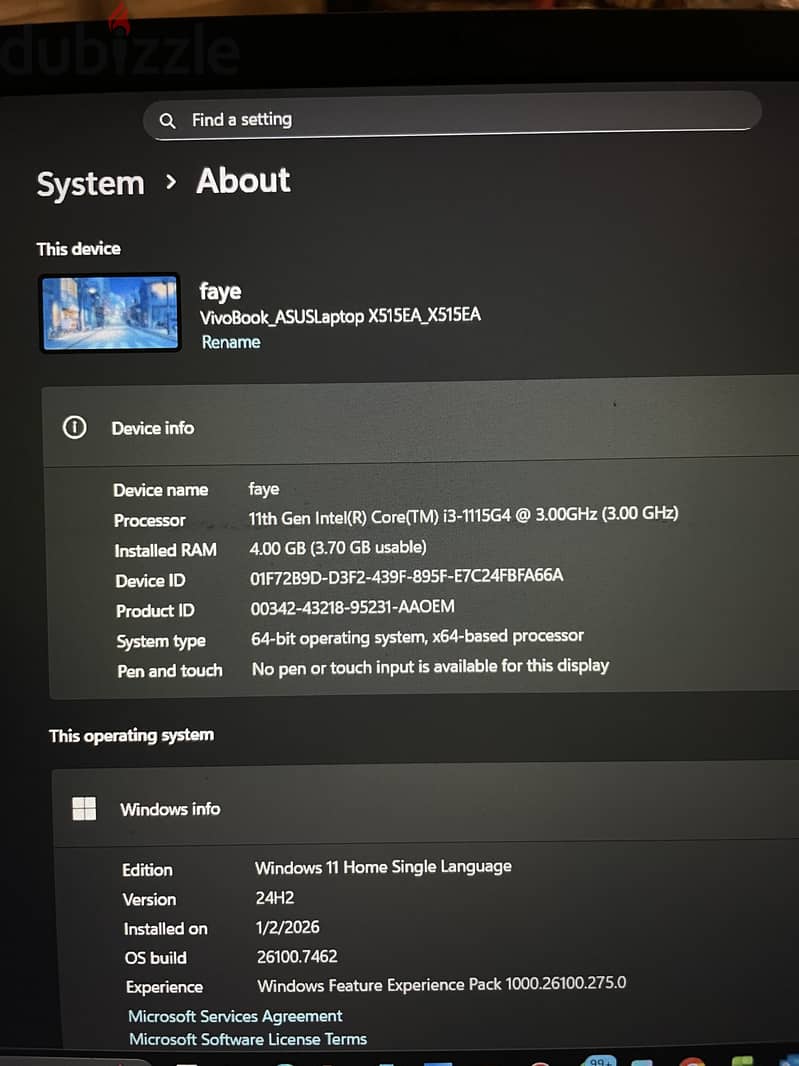 ASUS Laptop 2