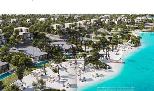 تاون هاوس فاخر 4 غرف للبيع فيMARSA BAGHUSH IN NORTH COAST سيدي حنيش | مساحة 325م | مقدم 10% وتسهيلات سداد على 7 سنوات | استلام بعد سنتين