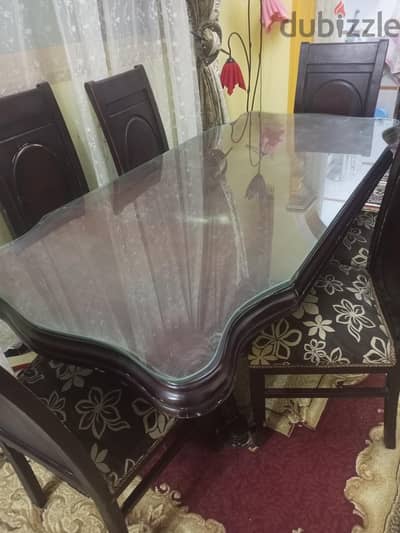 سفره ترابيزه و٦كرسى