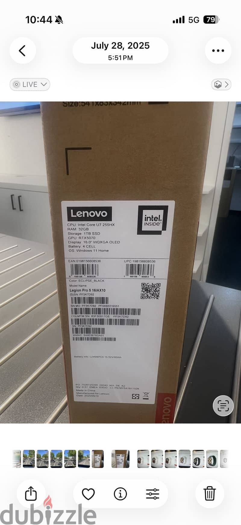 Legion pro 5 7