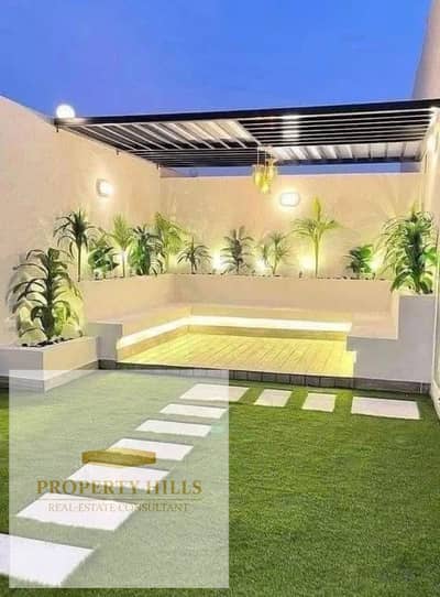 Independent villa in the best location in Future City with a private garden