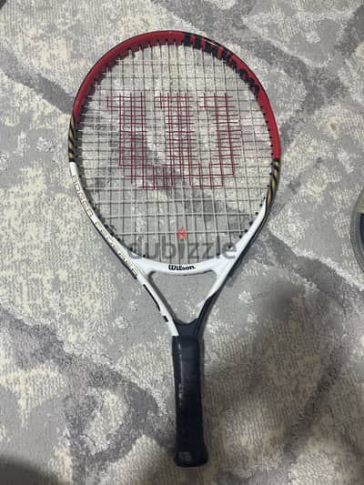 wilson tennis racket used
