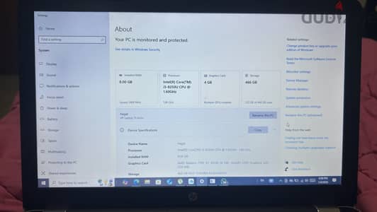 Selling HP laptop