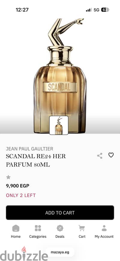 Scandal Perfume Original