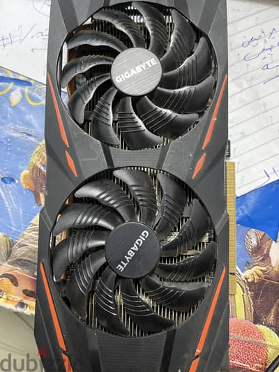RX 580 4GB كارت شاشة بحالة ممتازة