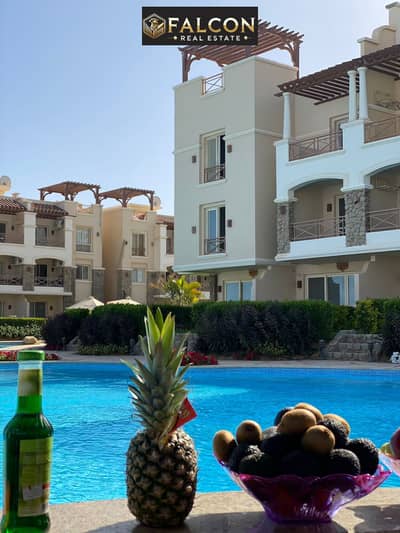 خطوات م البحر شالية VIP تشطيب جاهز للاستلام Sea View اول مصطبة ع البحر بلو بلو العين السخنة Blue Blue الجلالة tower